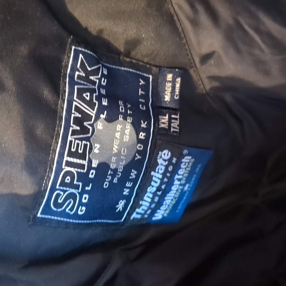 Spiewak Black Jacket - Weather Tech